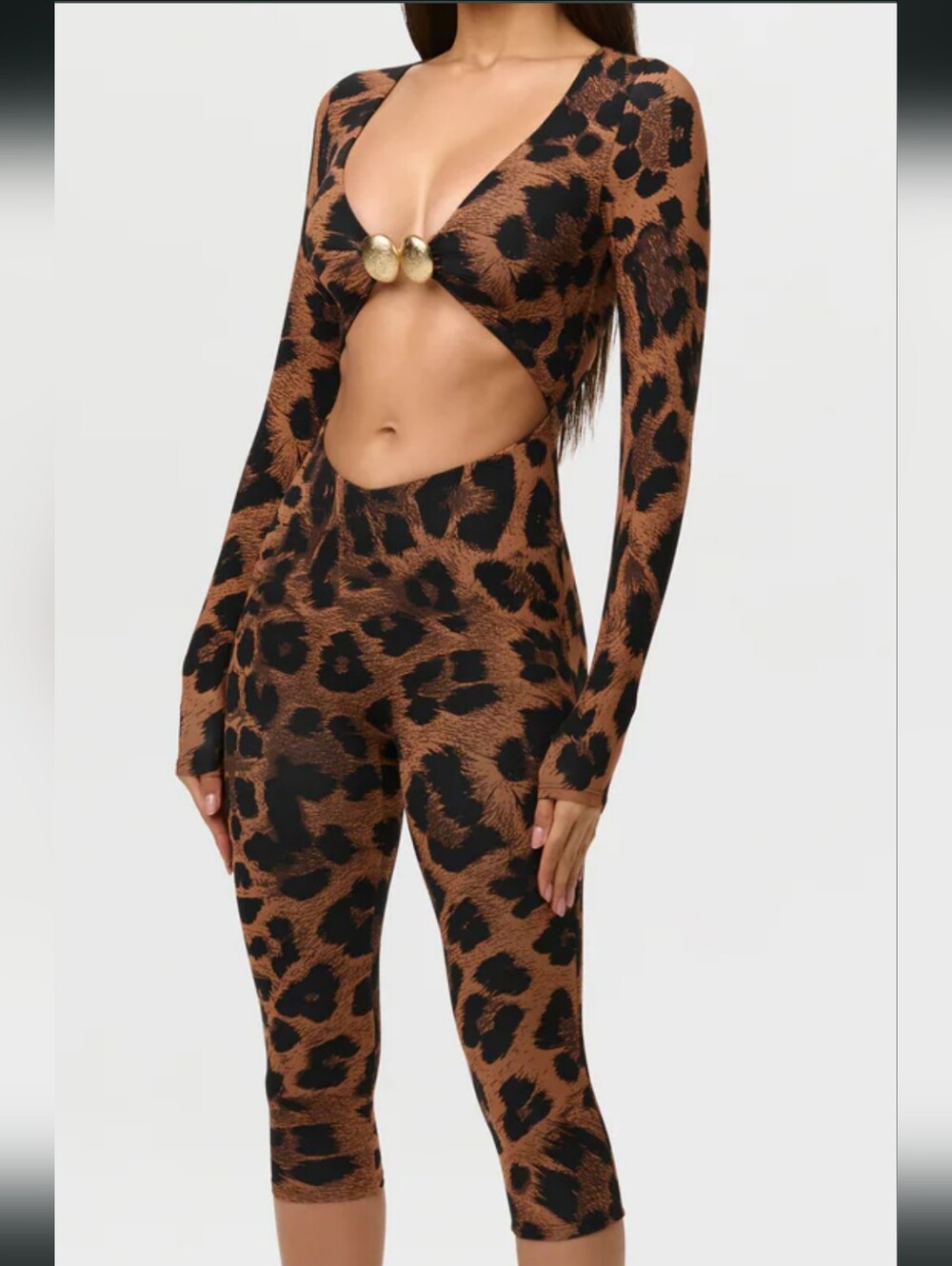 Lepoard Print Bodysuit